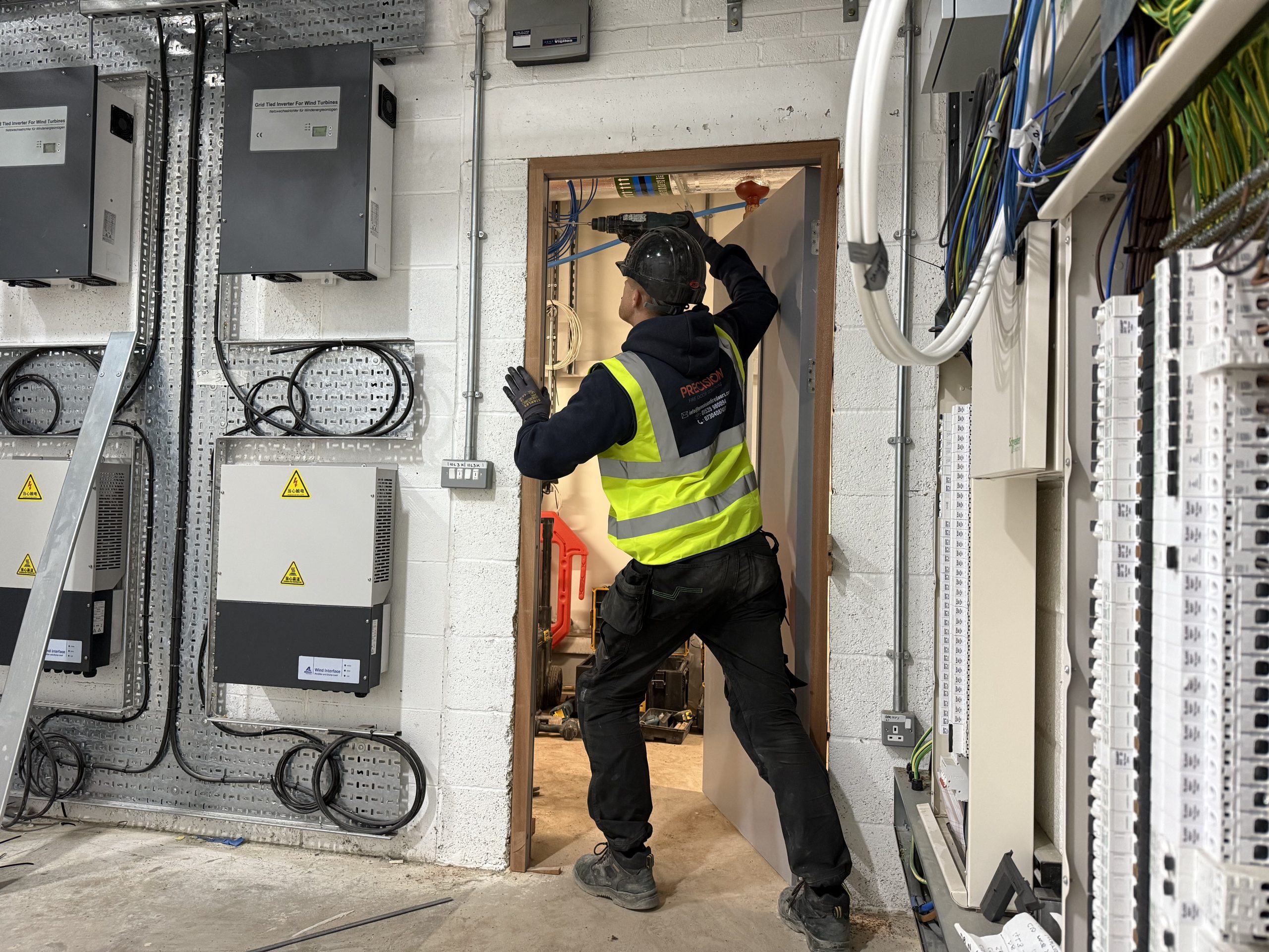 Fire Door Installation Image